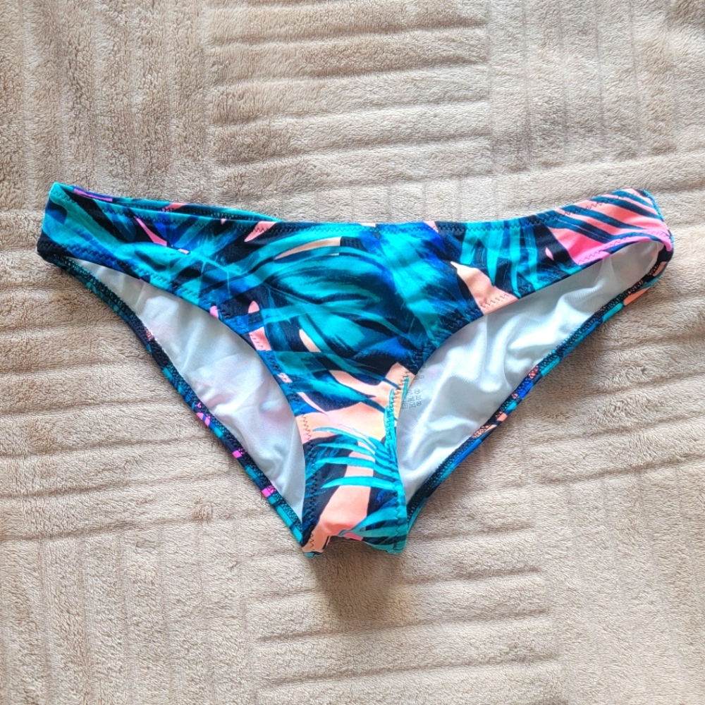 VS PINK Tropical Print Bikini Bottoms